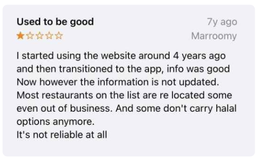 Zabihah reviews