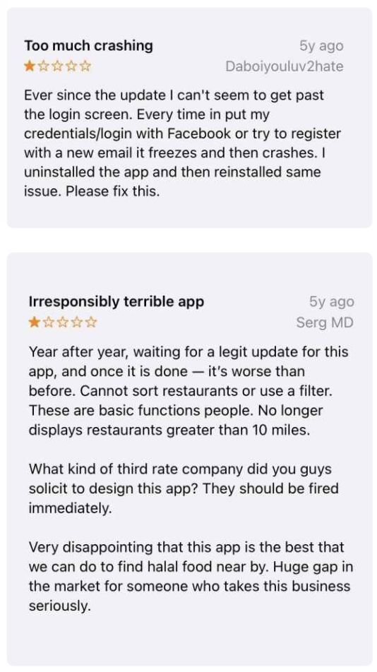 Zabihah reviews